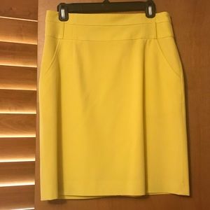 Gianni Bini chartreuse dress skirt